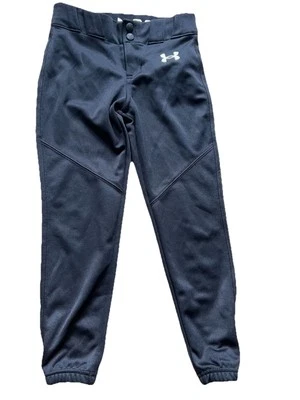 Under Armour Boys’ Utility Baseball Pants YXS Black - Image 1 of 4