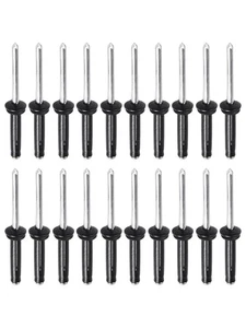 Boat Triple Grip Rivets Boat Tri-Grip Rivets Pcs 59mm Black Installing - Picture 1 of 12