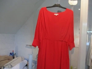 TOMMY HILFIGER NEU rotes Kleid Größe 38 Allweckkleid 3/4-ärmelig rot feminin - Bild 1 von 11