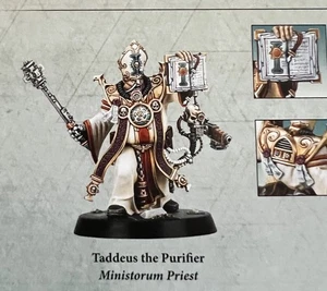 Warhammer 40,000 Adepta Sororitas Taddeus the Purifier Ministorum Priest - Picture 1 of 1