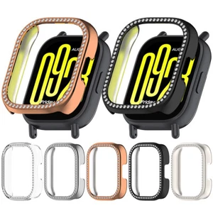 Do Redmi Watch 5 Lite PC Etui na zegarek Ochronna osłona zderzaka Shell z diamentem - Zdjęcie 1 z 26