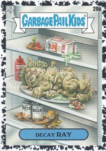 2021 Garbage Pail Kids Food Fight Pepper Black #20a Decay Ray