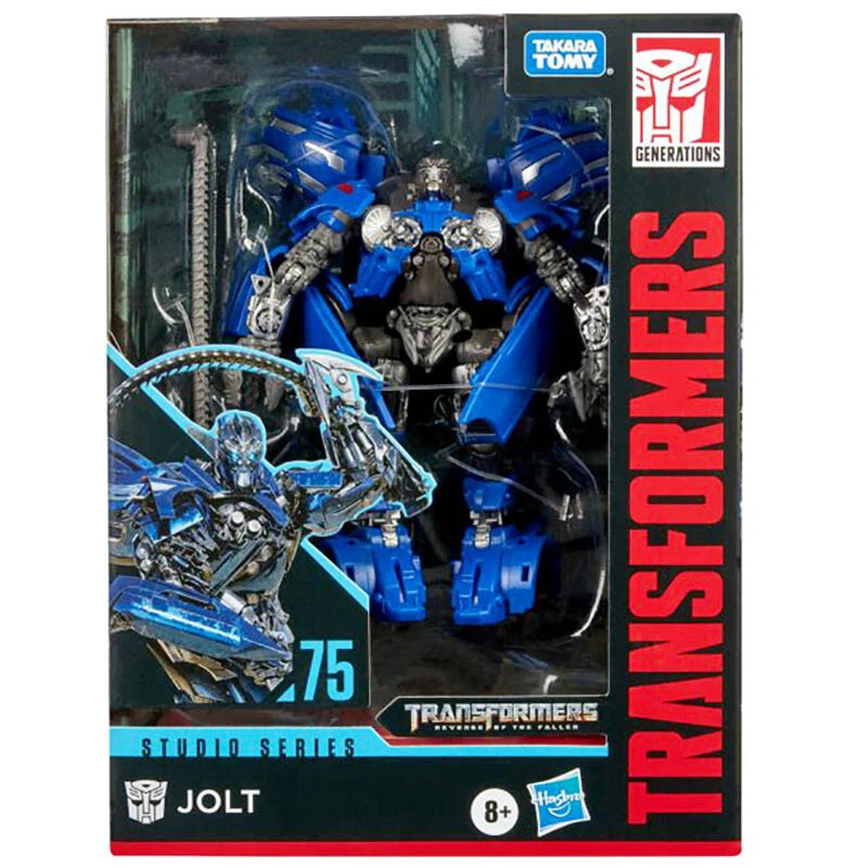 Hasbro Transformers Jolt Deluxe Studio Series 75 Action Figure Official In Stock - Image 1 of 4