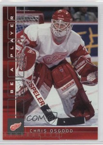 2001-02 ITG Be A Player Memorabilia Ruby /200 Chris Osgood #37