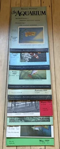 VINTAGE SAMMLERSET DER ZEITSCHRIFTEN ""DAS AQUARIUM"" AUS DEM JAHR 1959 - 8 - Bild 1 von 7