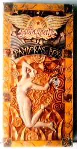 AEROSMITH "PANDORA'S BOX" 3-CASSETTE BOX SET & BOOKLET/1991/FREE U.S. SHIPPING - Picture 1 of 3
