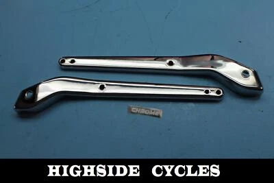 1417 04 HARLEY-DAVIDSON DYNA GUARDABARROS TRASERO IZQUIERDO DERECHO SOPORTE MONTAJE CUBIERTA Foto 1 de 4