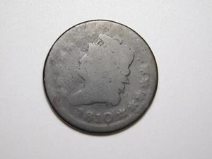 OLD US COPPER COINS 1810 CLASSIC HEAD LARGE CENT - Picture 1 of 9