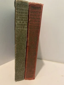 Rare Vtg Everymans Library Vanity Fair 1922 #298 Arthurian Chronicals 1921 #578 - Imagen 1 de 12