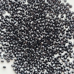 100pcs 3mm Round Brilliant Natural Black Spinel, Best For Setting Lot13.7ct - Picture 1 of 7