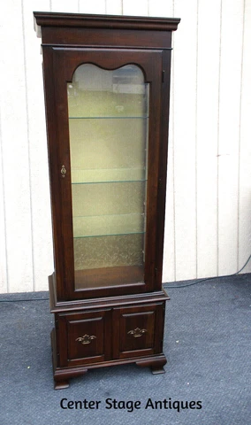 63444  Solid Cherry Curio China Cabinet PENNSYLVANIA HOUSE ?? Cover