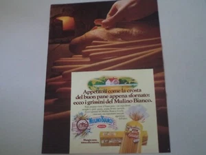 advertising Pubblicità 1981 GRISSINI MULINO BIANCO - Bild 1 von 1