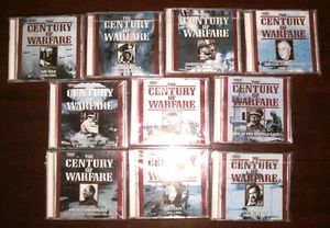 Set of 10 Time Life Video CDs - Century of Warfare, WW II Communism Middle East - Picture 1 of 1