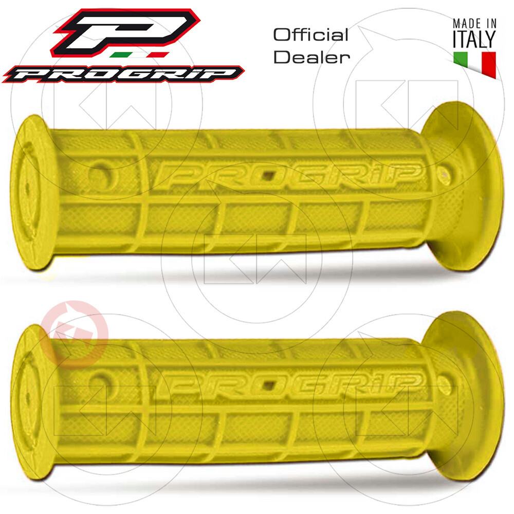 Manopole Mx Tripla Densità Gialle - Per Moto E Scooter - Foto 7