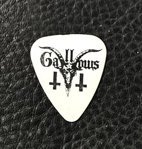 Gallows Steph Carter stage used Guitar Pick! From 2009 Warped Tour. Goat head - Picture 1 of 2