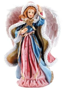 Schneeengel 8'' Figur Weihnachtsstatue - Bild 1 von 4