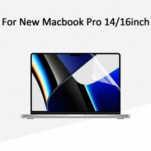 New 14inch HD 16inch Screen Protector Film PET Protective For 2021 MacBook Pro - Picture 1 of 11