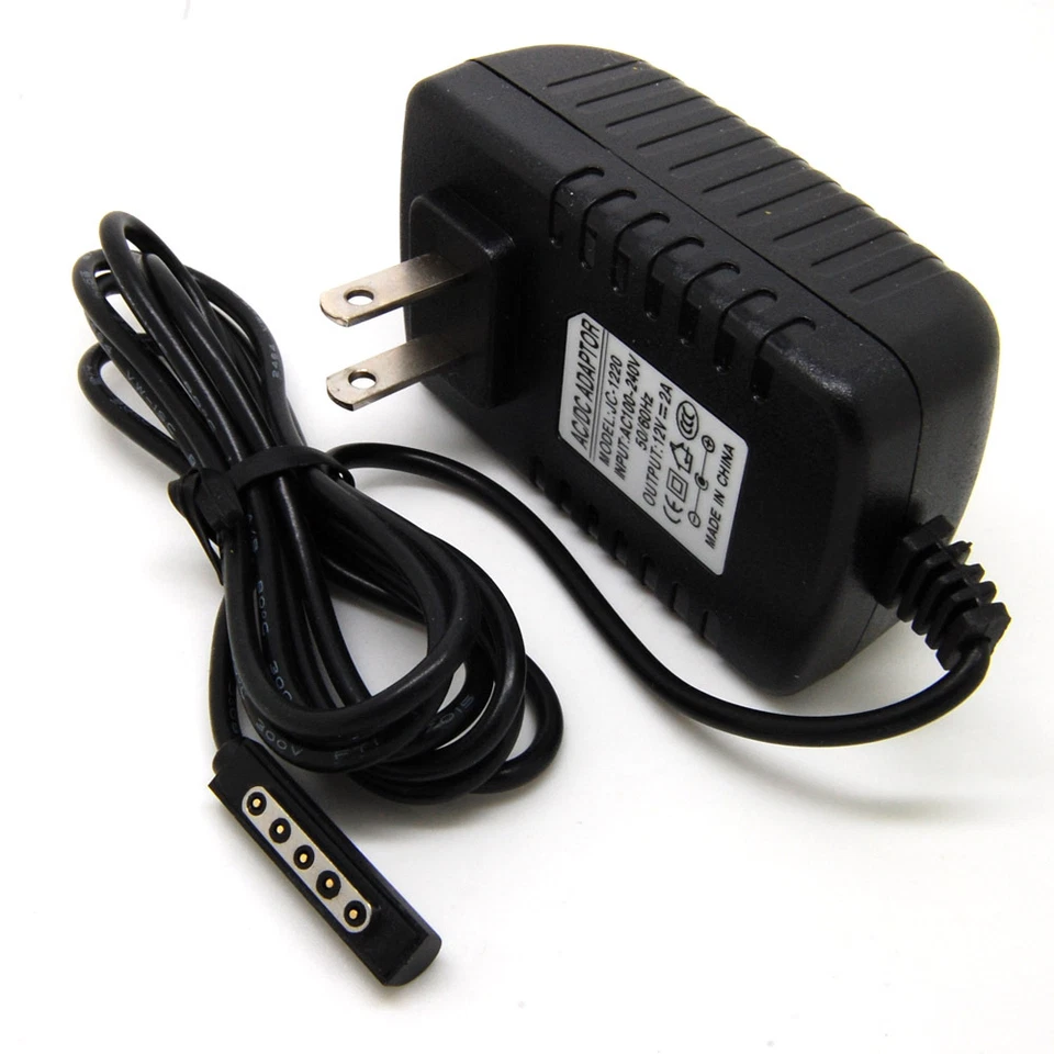 12V 2A AC DC Adapter Power Home Wall Charger fit for Microsoft Surface RT PSU GB - Image 1 of 1