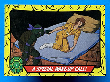 1989 Topps Teenage Mutant Ninja Turtles A special wake-up call #7