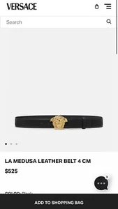 Versace belt - Picture 1 of 5