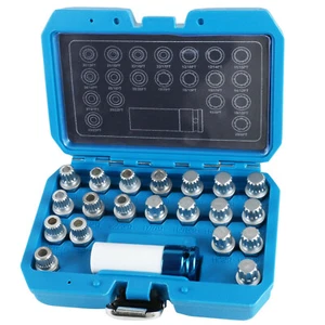 Locking Wheel Nut Key Removal Installer Tool Stud Extractor Socket for BMW Mini  - Picture 1 of 9