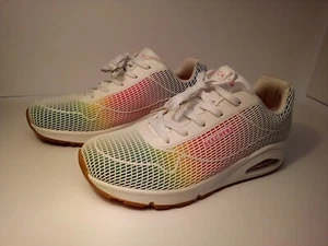 Zapatillas para mujer Skechers Street Los Angeles blancas/multicolor talla 8,5 de EE. UU. - Imagen 1 de 7