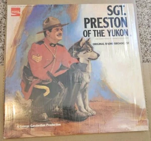 Sgt Preston of The Yukon Original Radio Broadcast 1972 Vinyl LP 33 rpm Excellent - Picture 1 of 7