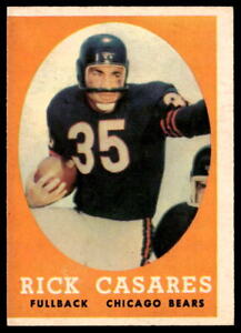 1958 Topps #53 Rick Casares   Football Chicago Bears