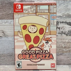 Good Pizza Great Pizza Steelbook Edition Box Nintendo Switch Brand New Sealed - Picture 1 of 8
