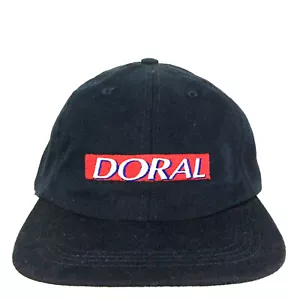 Vintage 90er Doral Zigaretten Mütze Spruch Logo Golf Strand Urlaub Baseball Vater Kappe - Bild 1 von 11