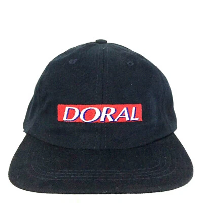 De Colección Años 90 Doral Cigarrillos Sombrero Deletrear Logo Golf Playa Vacaciones Béisbol Papá Gorra Foto 1 de 4