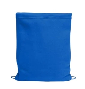 Fleece Rucksack/Decke - klappbar in angeschlossenen Rucksack - 48"" x 52"" - blau - Bild 1 von 4