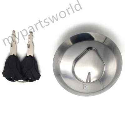 Llave de bloqueo de tapa de tanque de combustible para Honda CB650 CB650C CB750C XBR500 CG125 CBX Foto 1 de 4