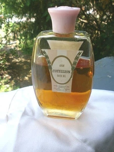 Avon COTILLION 1950 BATH OIL - Big 6 fl. oz. 70% full. Rare - Picture 1 of 4