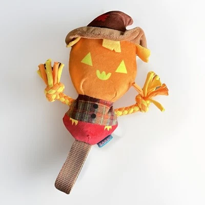 Bard Espantapájaros Jack Linterna Perro Juguete Todos los Tamaños de Perro Halloween 11" Chirrido Juguete Foto 1 de 4