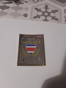 ITALIA 90 WC Panini 182 Costarica Figurina Nuova con velina  - Foto 1 di 2