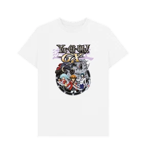 PREMIUM OFFICIAL Yu-Gi-Oh! Yu-Gi-Oh! GX White T-Shirt - Picture 1 of 3