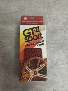 Cubierta de volante deportivo vintage NOS 1981 GT-II roja hecha en EE. UU. - Imagen 1 de 9