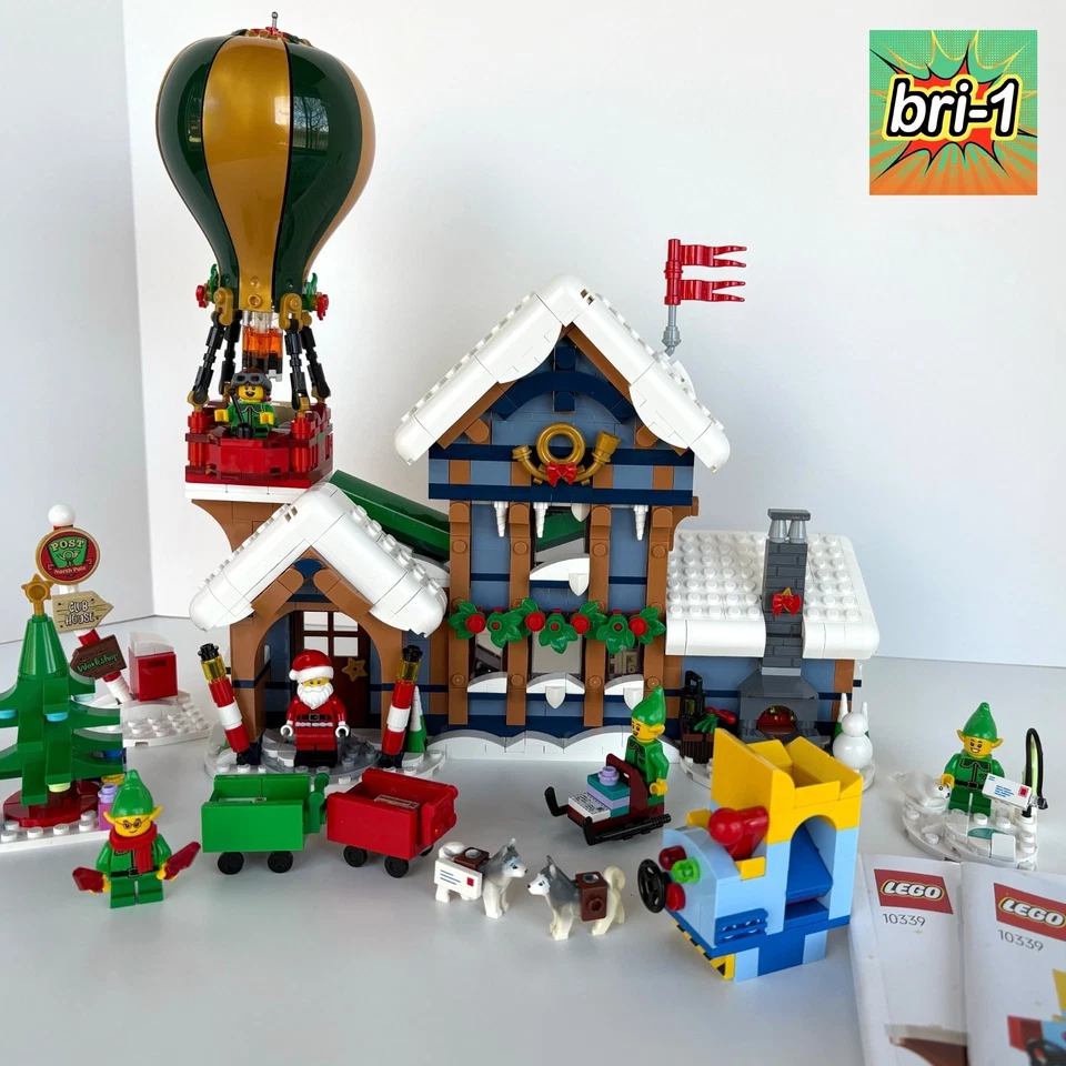 LEGO Creator эксперт 🎄 Санта почтовое отделение 10339 полный, без коробки 2024 Рождество - Изображение 1 из 4
