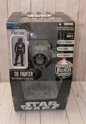 Star Wars Hasbro The Saga Collection TSC 2006 Vehículo Tie Fighter Sellado Foto 1 de 4