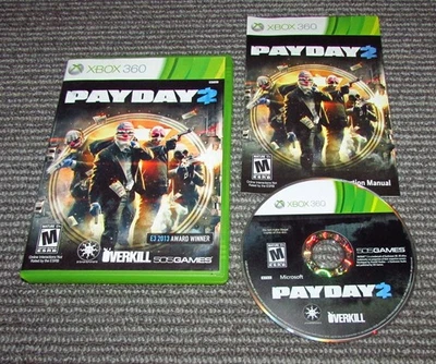 Payday 2 for Xbox 360 Complete Fast Shipping - Image 1 of 2