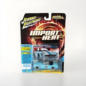 Johnny Lightning Import Heat 1963 MG MGB White Lightning CHASE ~RARE~ - Picture 1 of 7