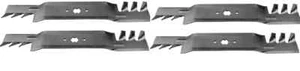 4 PK. MTD(^A52) GATOR Blades 942-0610A,742-0610A for 38"cut-Fits 6 Point Star - Picture 1 of 1