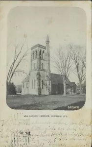 1906 Postcard - All Saints Church - Hoosick NY - Picture 1 of 1