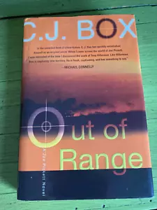 C. J. Box Out Of Range Joe Pickett Series Hardcover DJ Like New 2005 - Foto 1 di 10