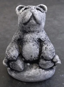 Bear Souvenir made from Mt St Helen's Eruption Volcanic Ash - Picture 1 of 3