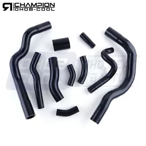 KIT MANGUERA SILICONA RADIADOR NEGRO PARA BMW MINI COOPER S R52 R53 2000-2008 - Imagen 1 de 7