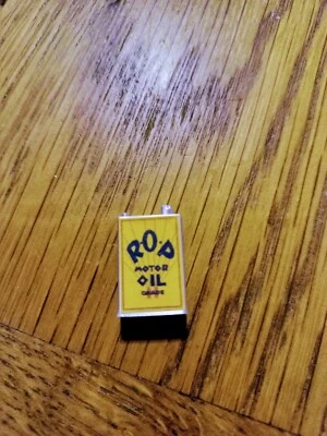 ROP oil can. 1/18 scale garage diorama accessory  - Image 1 of 4