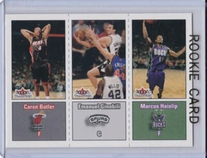 MANU GINOBILI ROOKIE CARD Basketball Fleer Tradition Emanuel RC San Antonio Spur - Picture 1 of 2