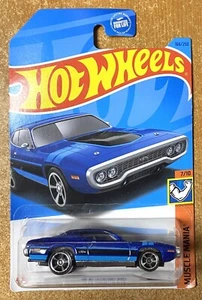 2023 Hot Wheels - #166 71 Plymouth GTX BLUE - Bild 1 von 1